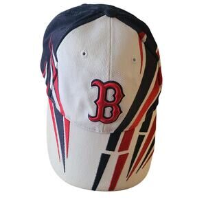 Boston Red Sox.Red, Is white  and blue Adjustable Baseball cap